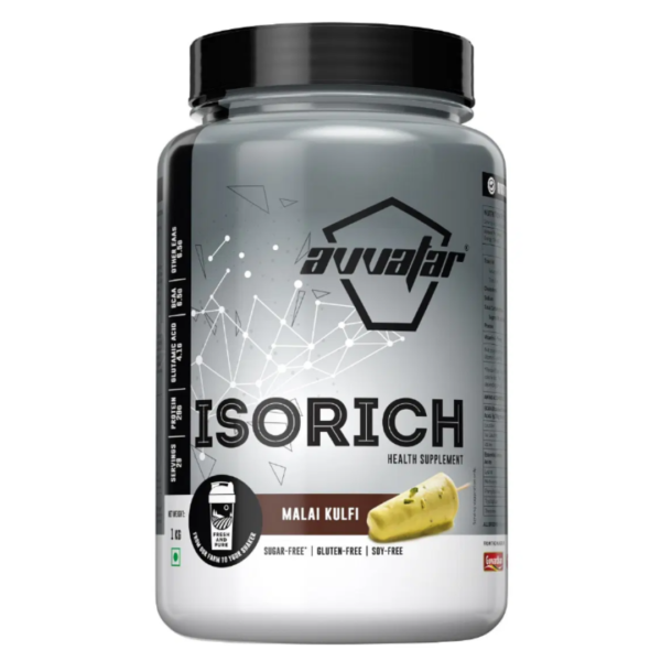 Avvatar Isorich Isolate Whey Protein 1kg (29 Servings)