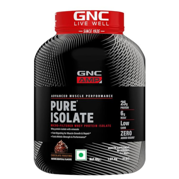 GNC AMP Pure Isolate 4Lbs