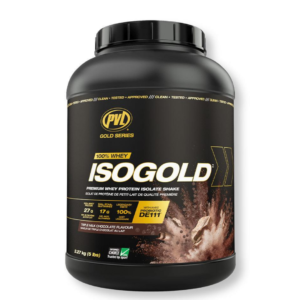 PVL Gold Series 100% ISOGold Isolate Protein 5Lbs (71 Servings)