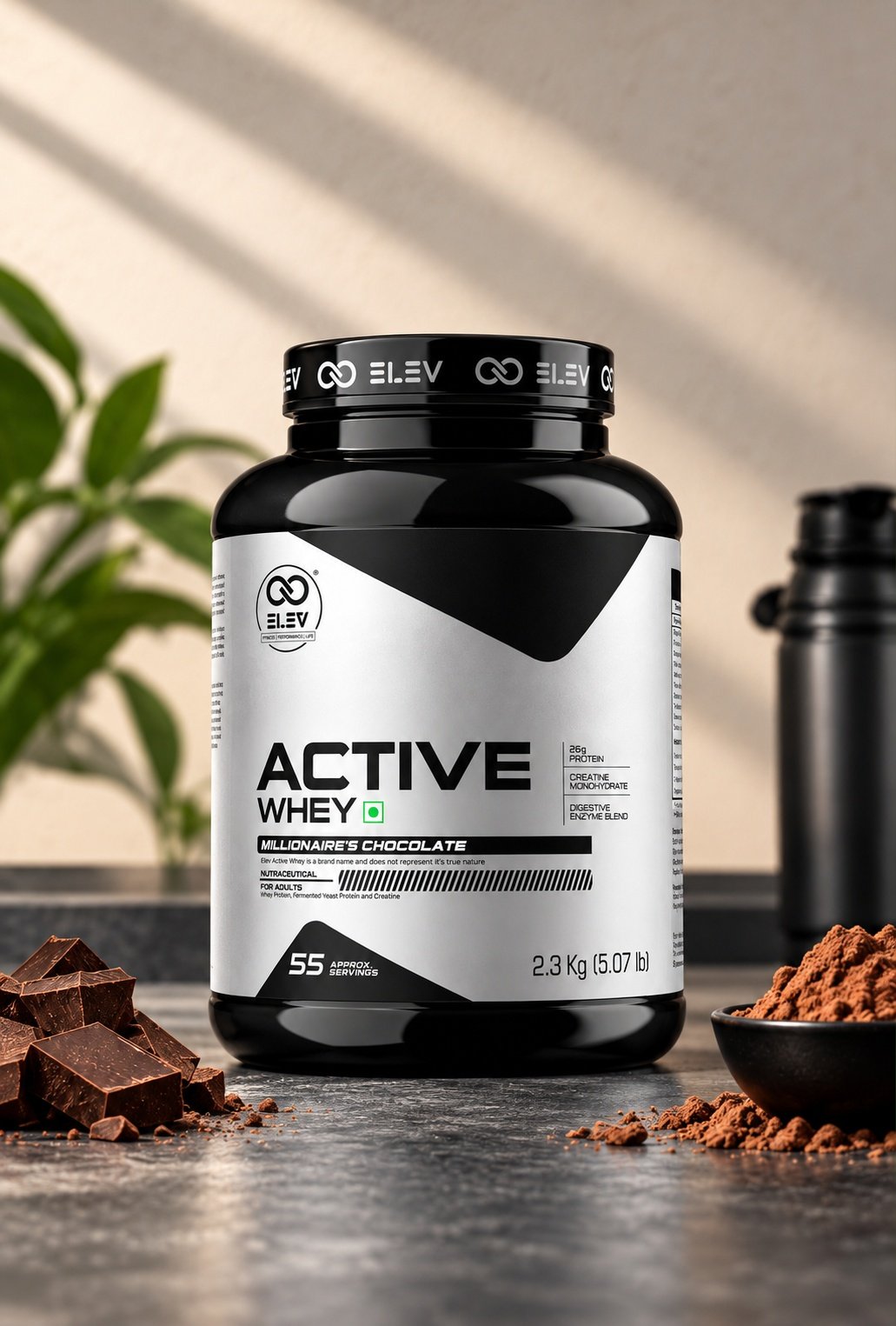 ELEV ACTIVE WHEY PROTEIN 2.3KG