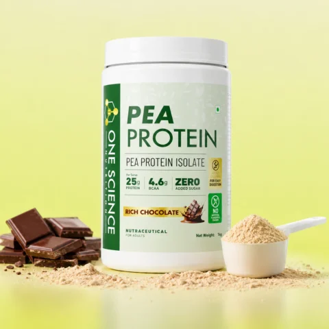 ONE SCIENCE PLANT PROTEIN – PLANT PEA PROTEIN ISOLATE 1KG