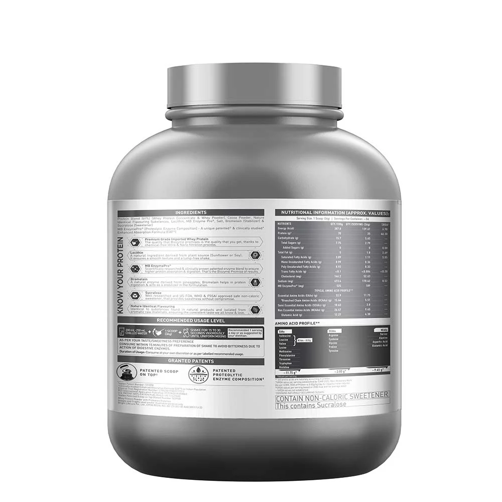 MUSCLEBLAZE BIOZYME PERFORMANCE WHEY, 2 KG (4.4 LB)