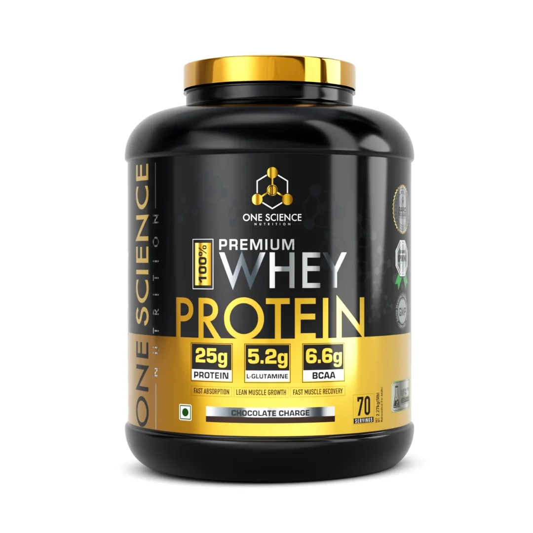 ONE SCIENCE 100% PREMIUM WHEY PROTEIN 5 LB
