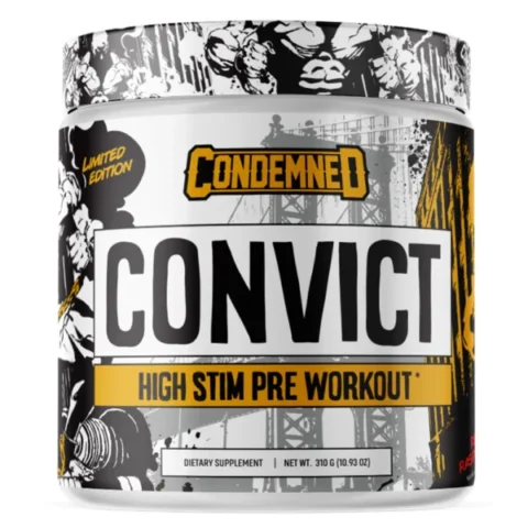 Condemned Convict Pre-Workout 300G ( 50 Servings, Imported)