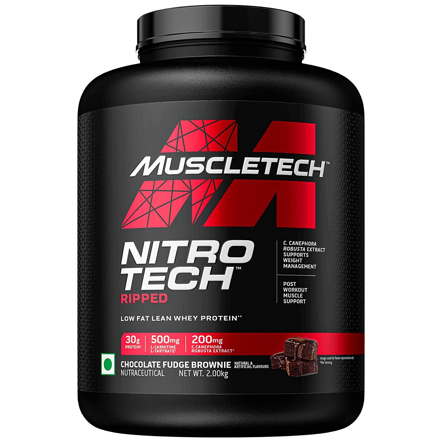 MUSCLETECH, NITRO TECH RIPPED, 1.81KG